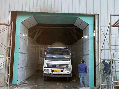 安陽(yáng)卸料口洗車機(jī)