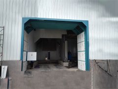 洛陽嵩縣2臺卸料口龍門洗車機(jī)